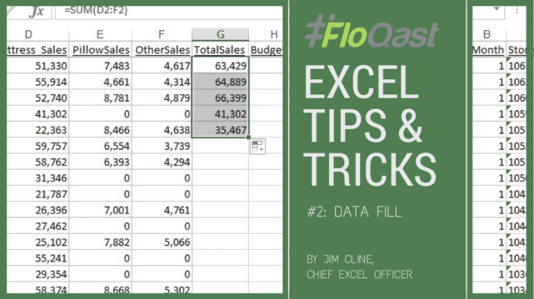 Excel Tips & Tricks for Accountants: Data Fill | FloQast