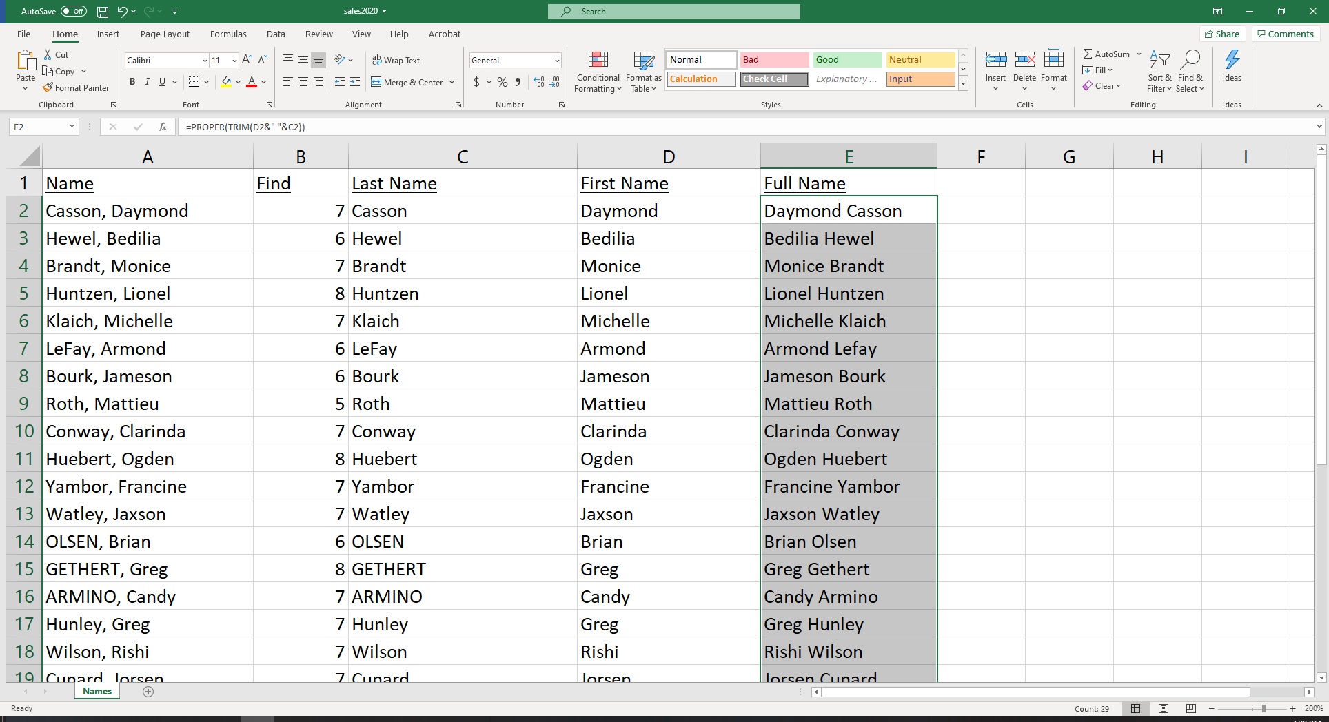 excel for mac fill entire column with formula