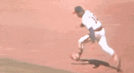 A tiger attacks a baseball player sliding into base