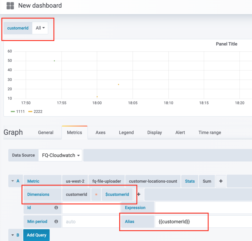 grafana graph guide 7: use variable in graph