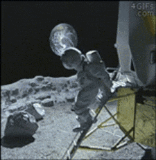 Astronaut accidentally leaves their keys in the lander