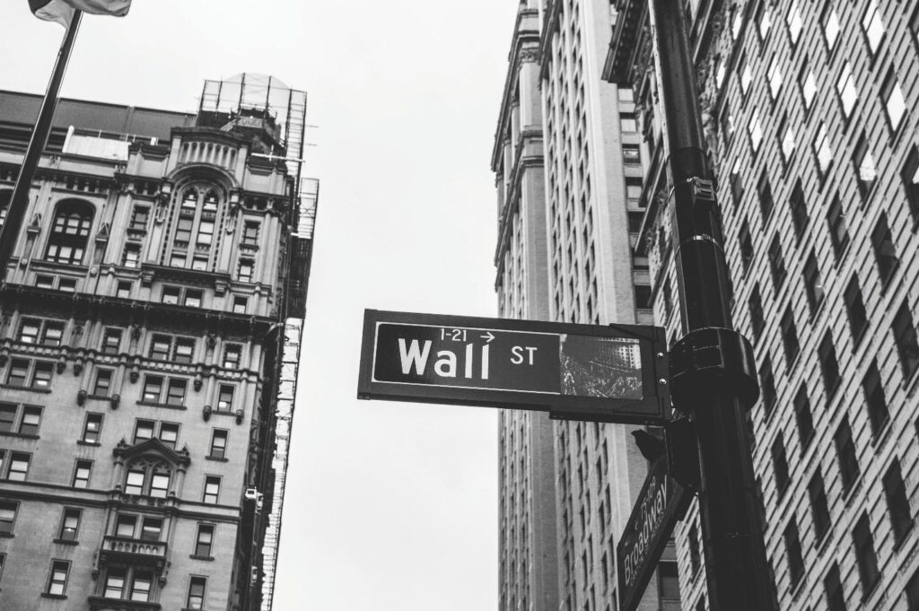 Photo of Wall Street sign